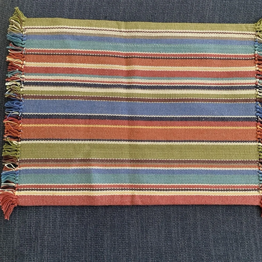 Crate‎ & Barrel Table Runner Sabrosa And 2 Placemats